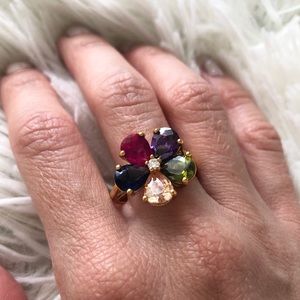 Vintage Flower Power Ring
